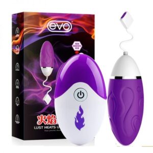 Trứng Rung Không Dây Nhiệt Độ Ấm Nóng 42 Độ