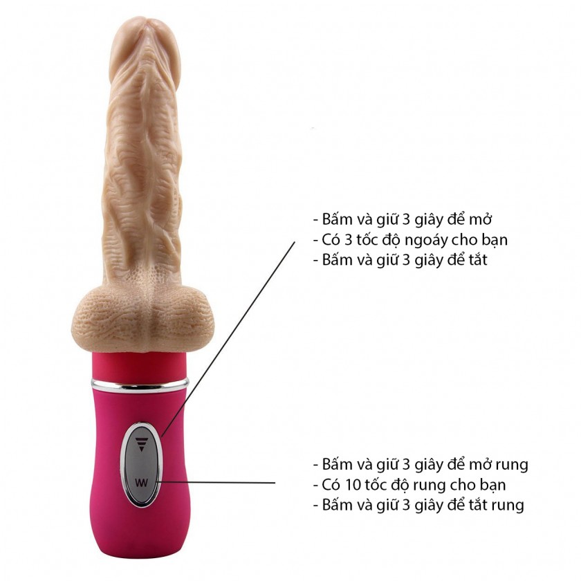 nhiệt độ thuốc xổ dương vật giả