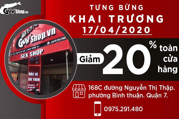 GunShop - Địa chỉ mua bao cao su quận 7