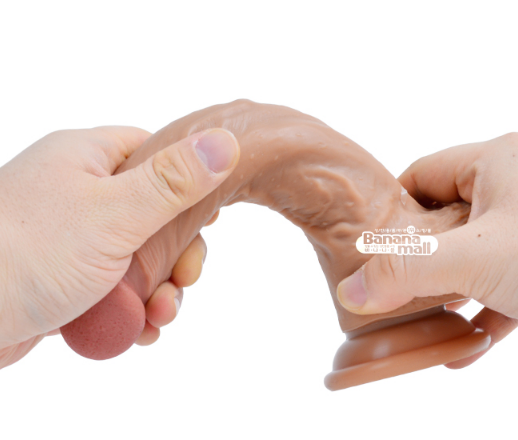 Dương vật giả không rung tối màu Châu Á