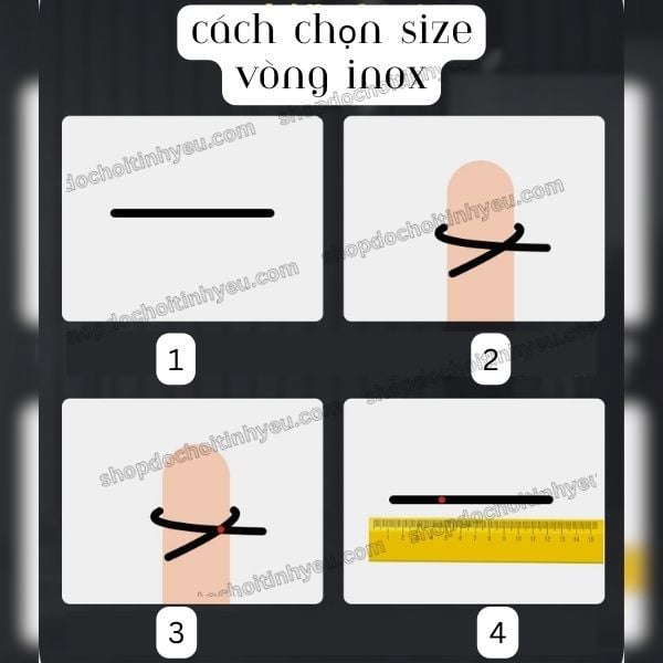 Đồ chơi vòng thép không gỉ có bóng cho nam đeo dương vật