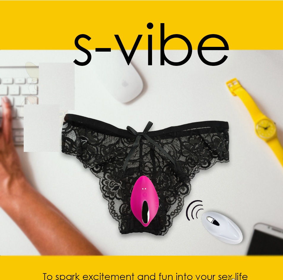 Quần lót rung nữ kiểu dáng mai rùa có thể sạc lại