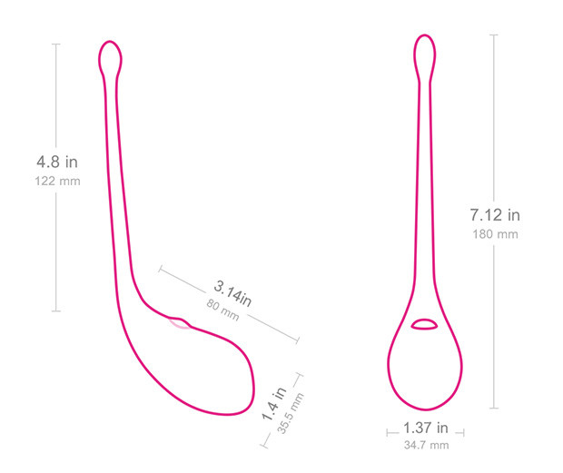 Trứng rung Đồ chơi tình dục Lush loveense của Mỹ kết nối với điện thoại di động