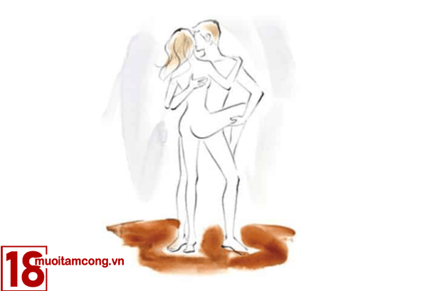 Mối quan hệ của Đèn đỏ tư thế trong ngày - đứng trong phòng tắm