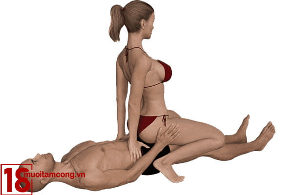 Vị trí mối quan hệ vào ngày ánh sáng đỏ - Vị trí cưỡi ngựa